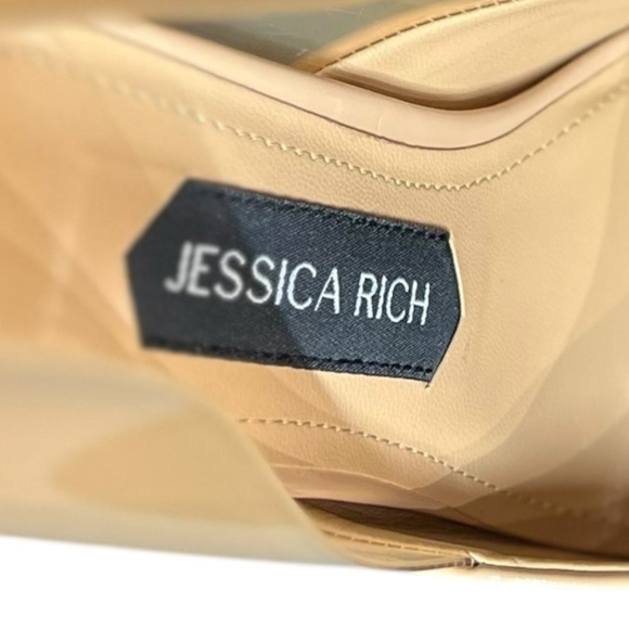 🌻NEW Jessica Rich Angelica Nude Color Sole Pointed Toe Pump Size 40 US Size 10 - Picture 7 of 10